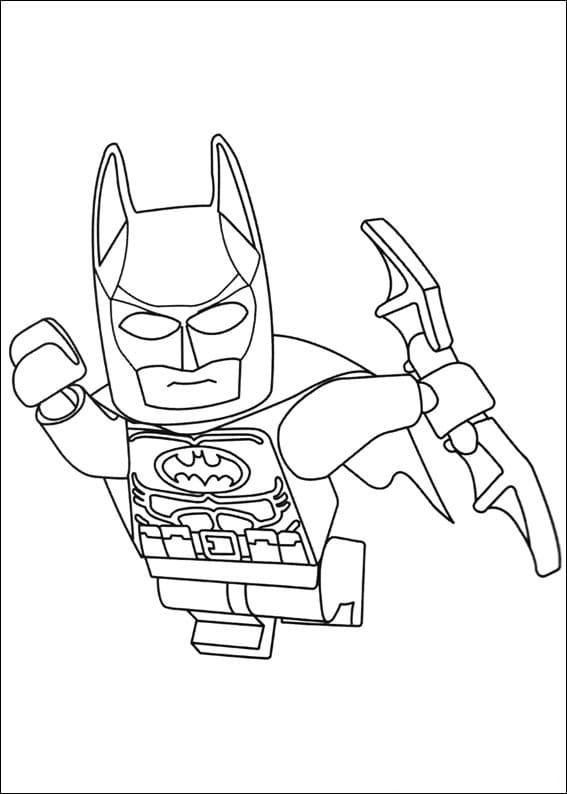 Kolorowanka Darmowe Lego Batman