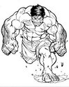Kolorowanki Hulk en Cours D’Exécution
