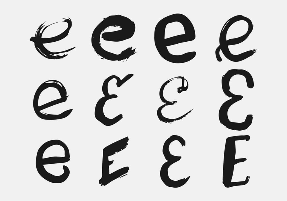 Kolorowanki Printable Cursive Letter E Fonts