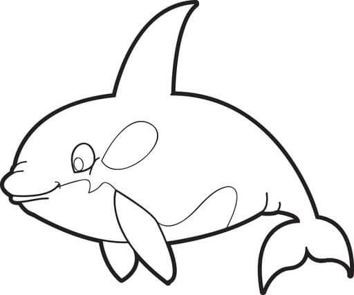Kolorowanka Dobry Wieloryb