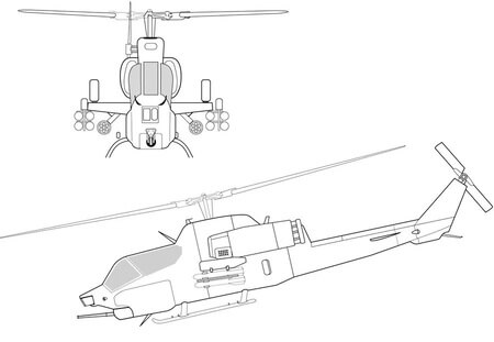 Kolorowanki Dwa Helikoptery