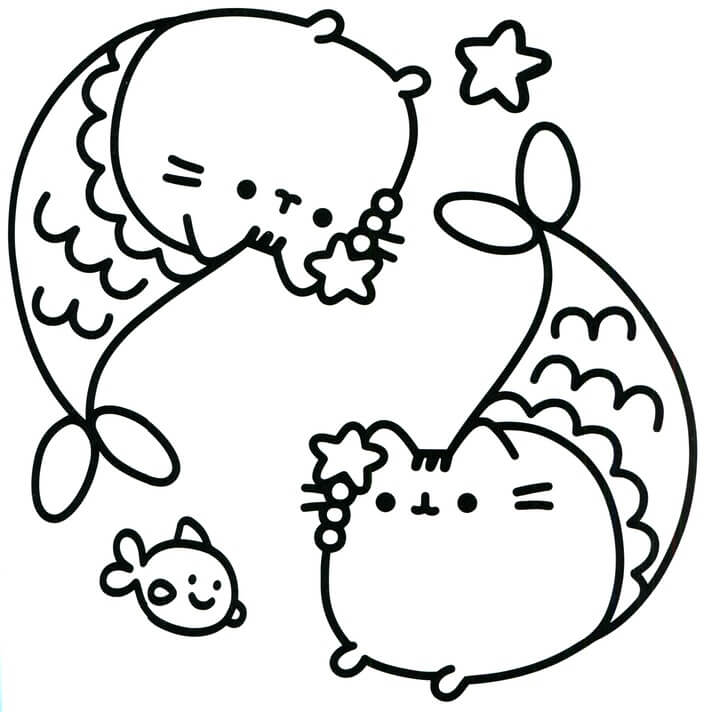 Kolorowanka wiat Pusheen Pobierz Wydrukuj Lub Pokoloruj Online Ju 