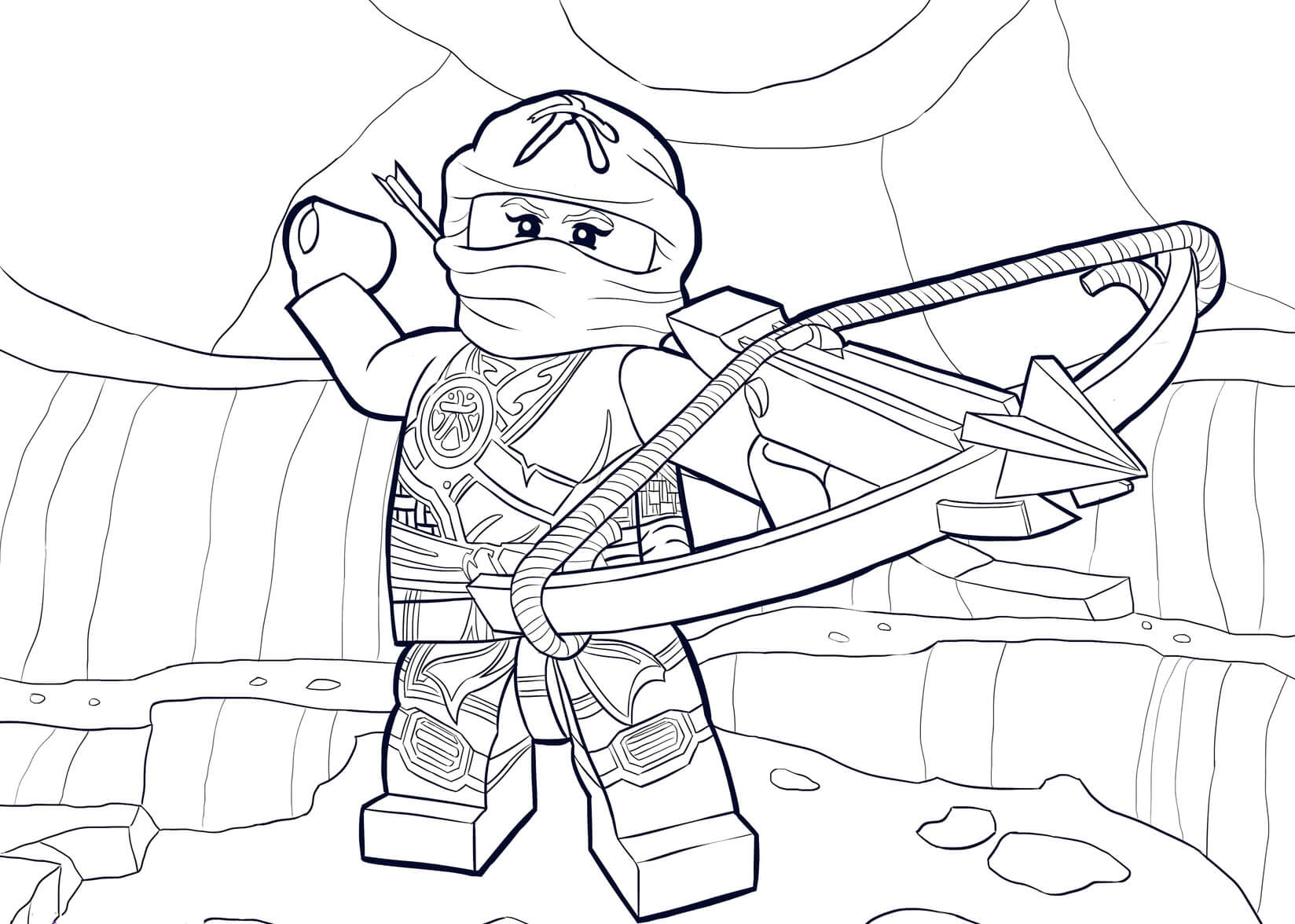 Kolorowanki Ninjago Do Druku Kolorowankidodruku Com