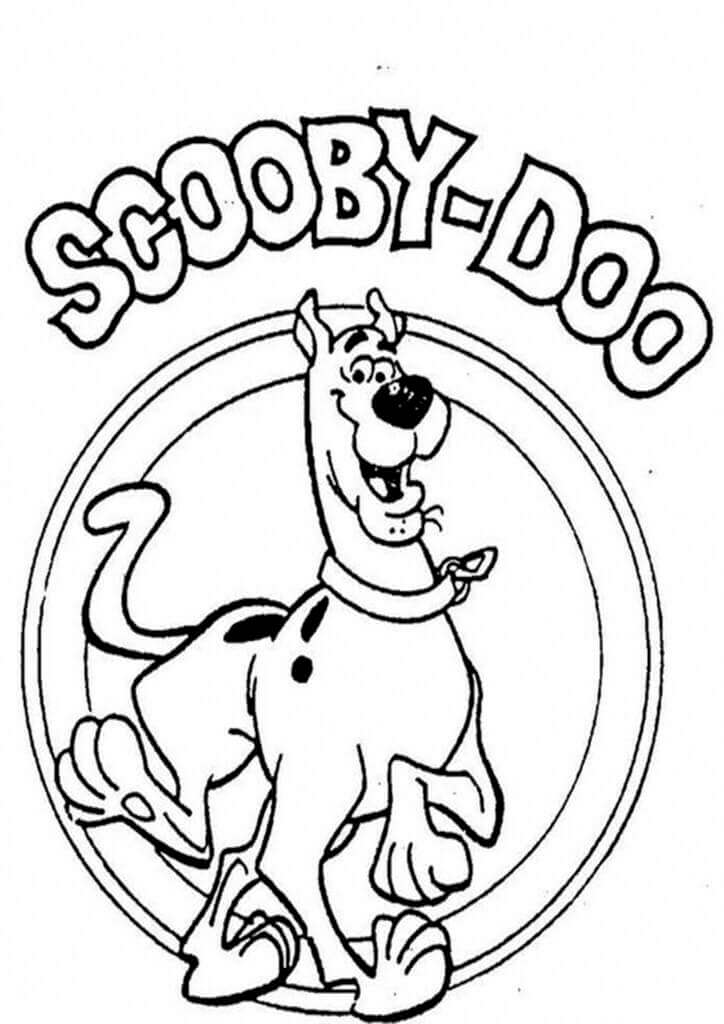 Kolorowanka Normalny Scooby Doo
