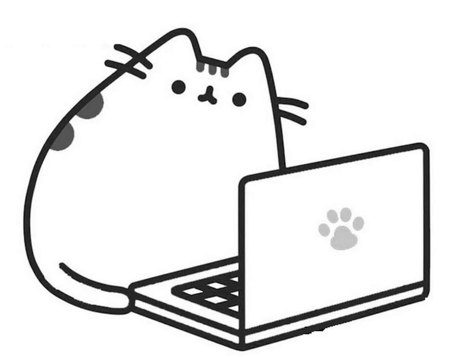 Kolorowanki Pusheen Do Druku Kolorowankidodruku Com Kolorowanki Pusheen Do Druku Kolorowankidodruku Com