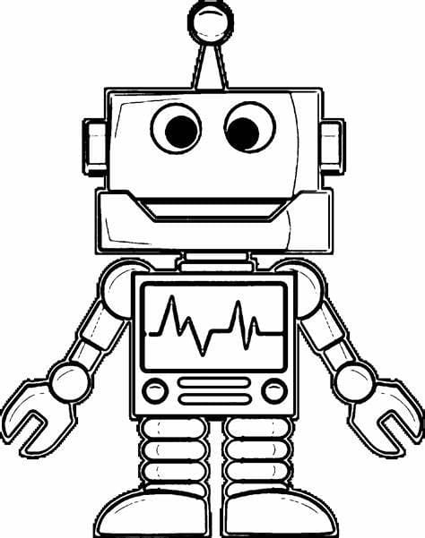 Kolorowanki Podstawowe roboty rysunkowe