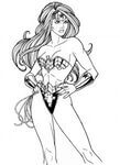 Kolorowanka Seksowny Wonder Woman Pobierz wydrukuj lub pokoloruj online już teraz