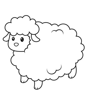 Kolorowanki Słodkie Owce
