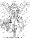 Kolorowanka Świeża Wonder Woman Kto Chodzi