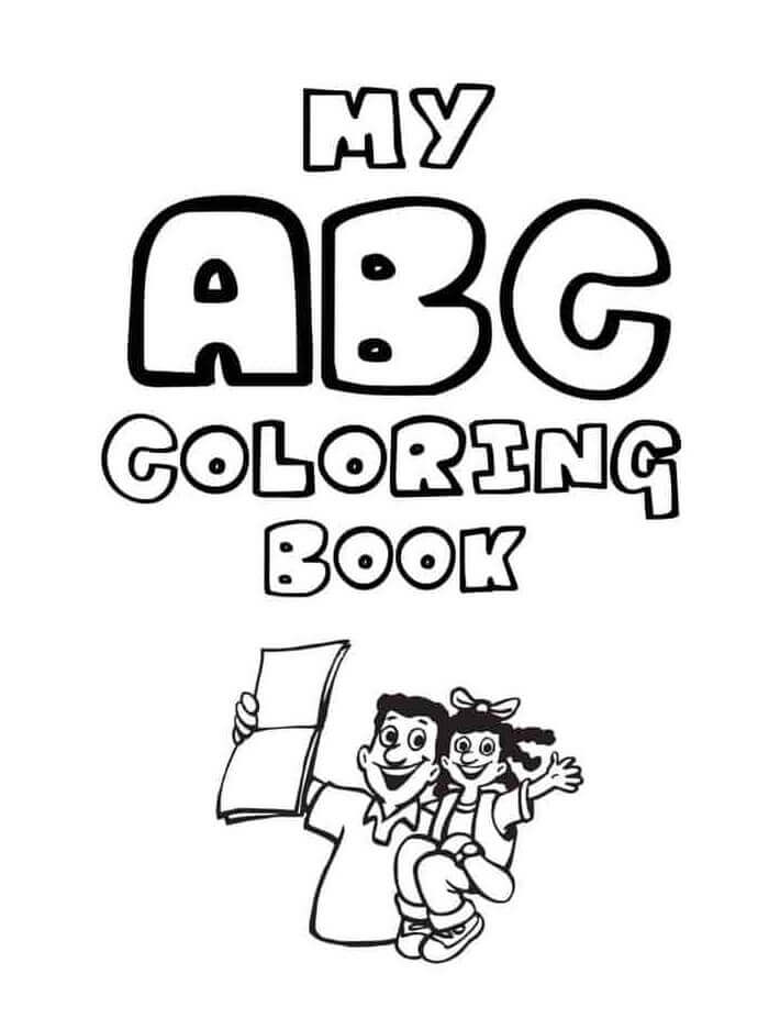 Kolorowanki Kolorowanka Moje ABC