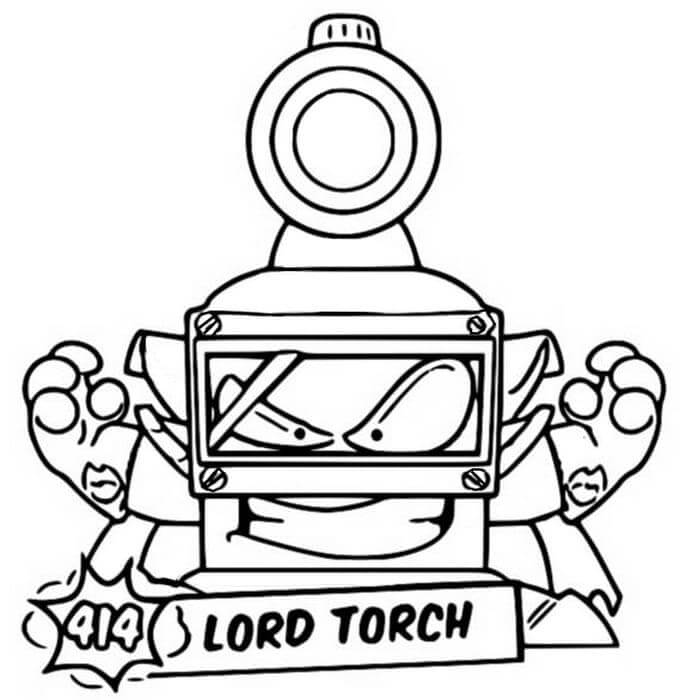 Kolorowanka Lord Torch