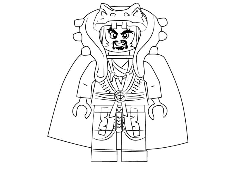 Kolorowanki Chen Lego Ninjago za darmo