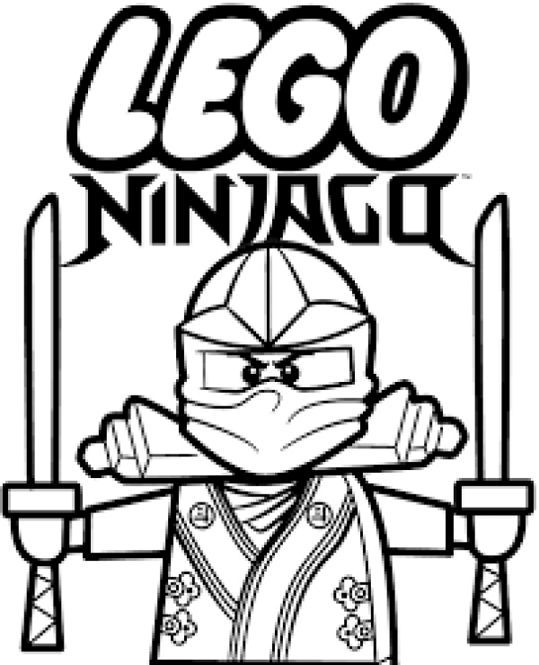 Kolorowanka Lego Ninjago