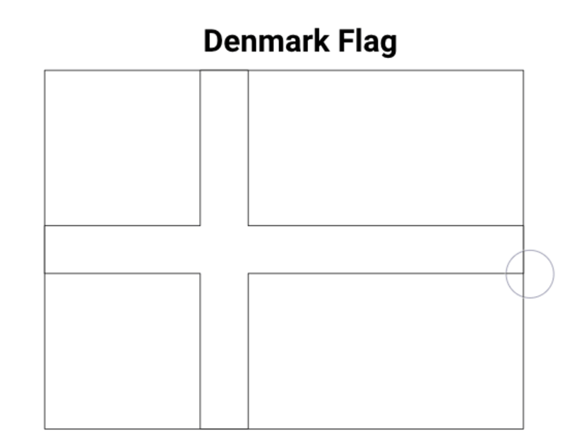 Kolorowanka Flaga Danii