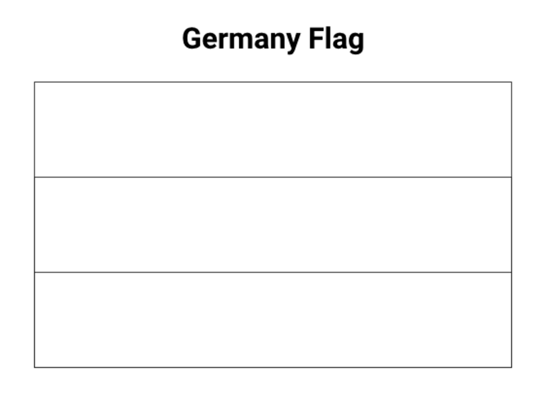Kolorowanka Piękno flaga Niemiec