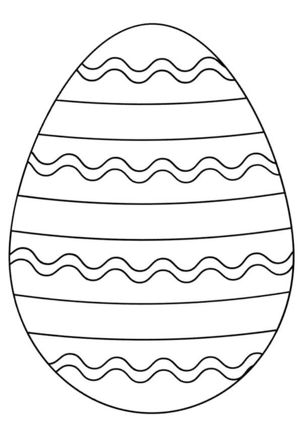 Kolorowanka Antyczny Symbol Jajka Wielkanocnego