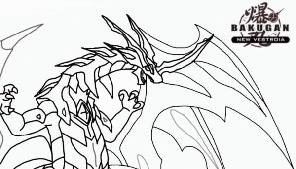 Kolorowanka Dragonoid Colossus