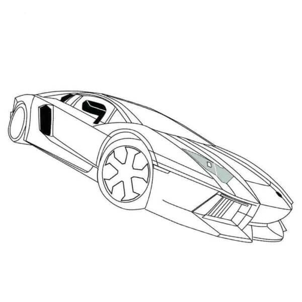 Kolorowanka Pyszne Lamborghini