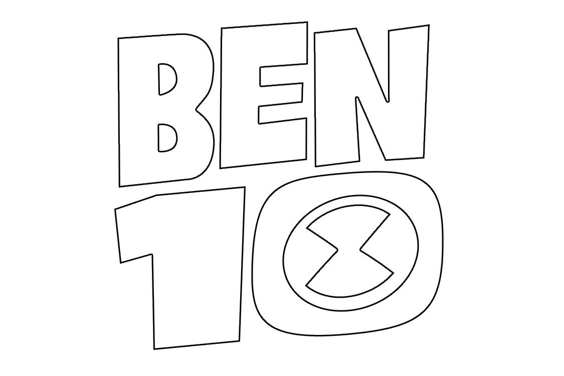 Kolorowanka Logo Bena 10