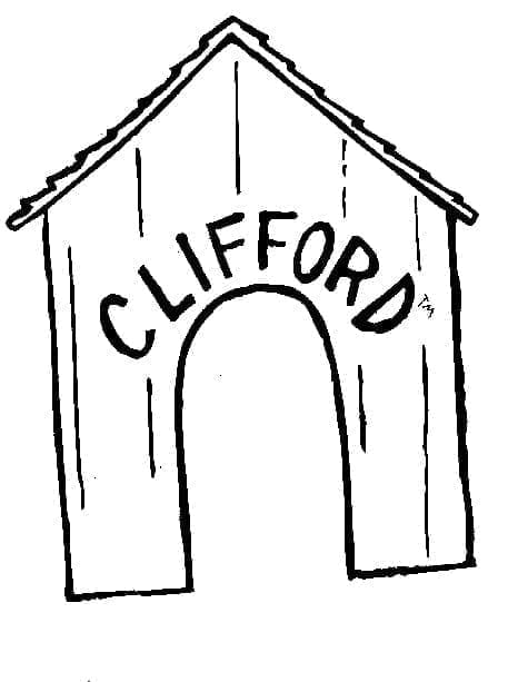 Kolorowanki Dom Clifford