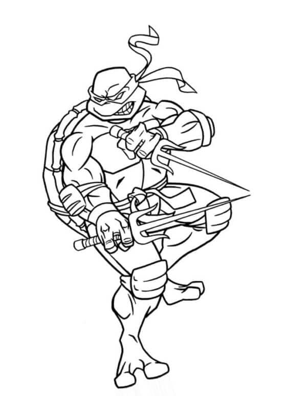 Kolorowanki Normalne Wojownicze Żółwie Ninja