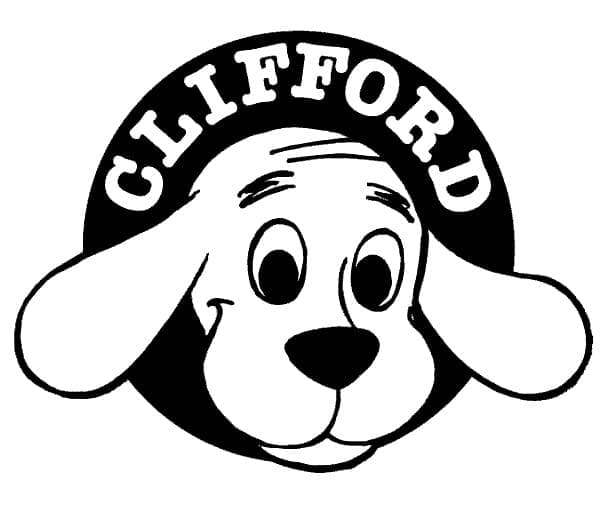 Kolorowanka Wielki Czerwony Pies Clifford