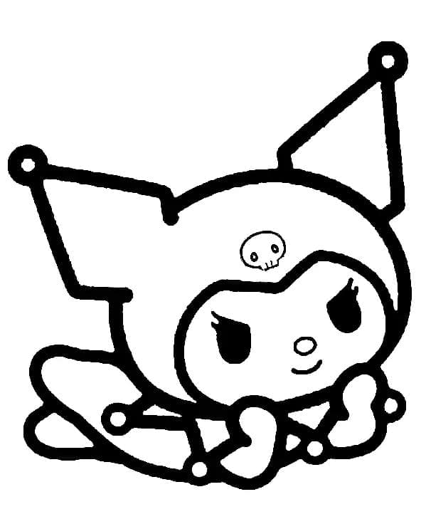 Kolorowanki Kuromi Do Druku Kolorowankidodruku Com