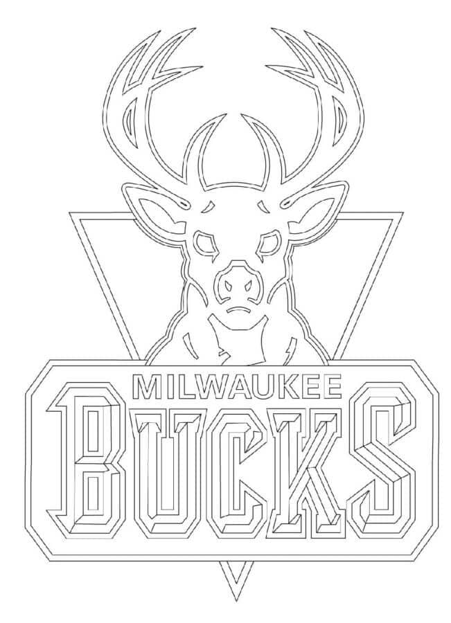 Kolorowanki Bucks Logo