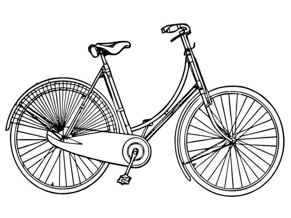 Kolorowanki Darmowe zdjęcie roweru