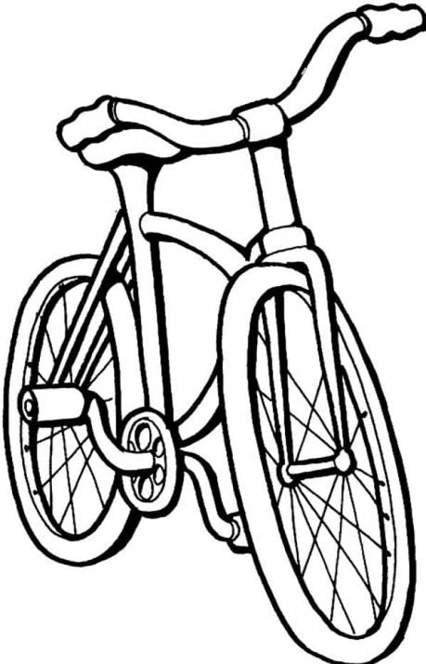 Kolorowanki Dobry rower