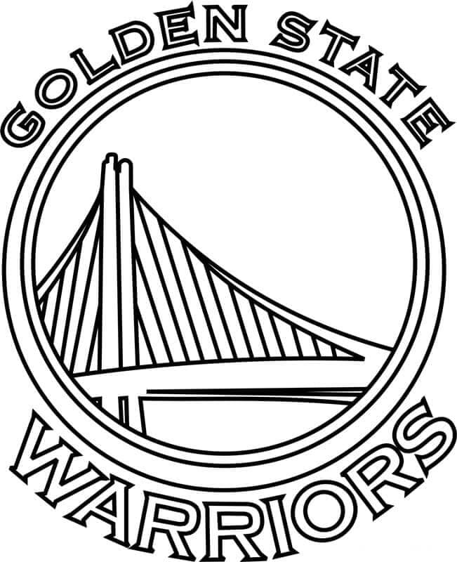 Kolorowanka Golden State Warriors