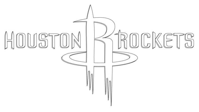 Kolorowanka Houston Rockets