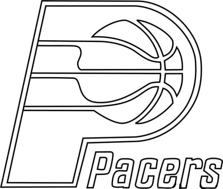 Kolorowanka NBA Pacers