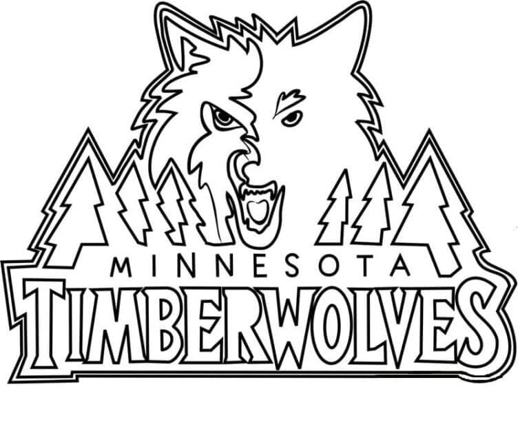 Kolorowanki Timberwolves