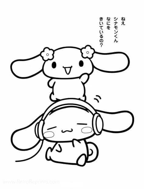 Kolorowanki Darmowy Cinnamoroll