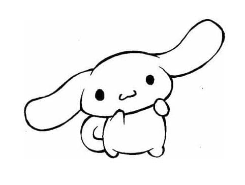 Kolorowanki Grafika liniowa Cinnamoroll