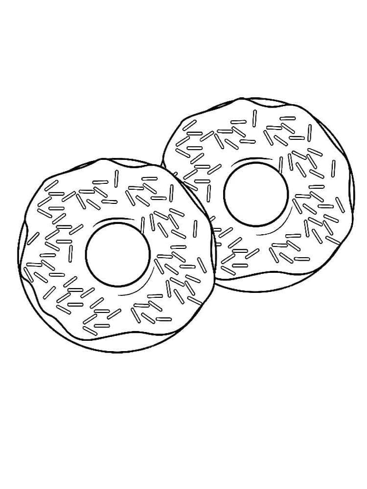 Kolorowanki Pączki do wydrukowania za darmo