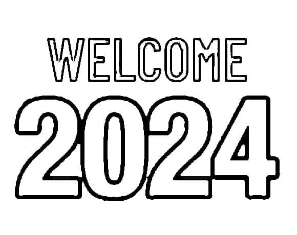 Kolorowanki Witamy 2024