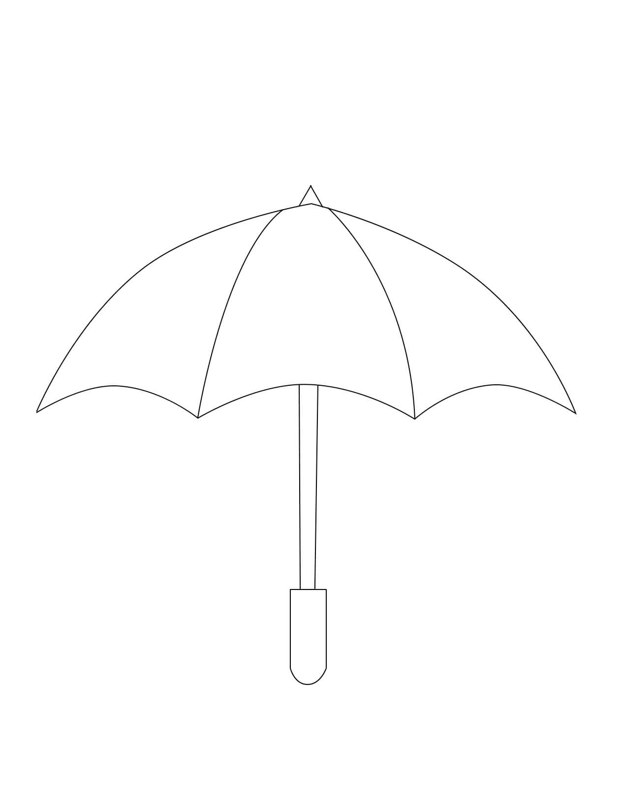 Kolorowanka Dobry parasol