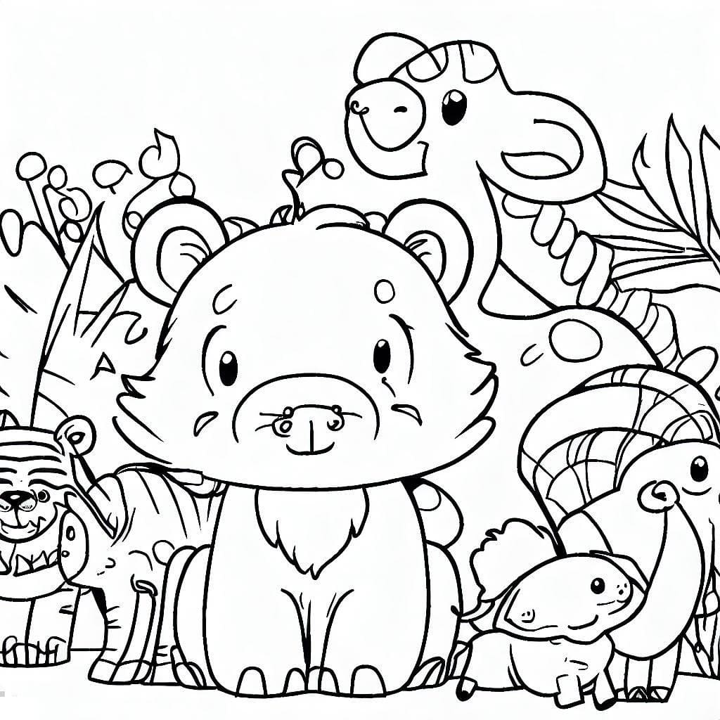 Kolorowanki Zoo Do Druku Kolorowankidodruku Com Kolorowanki Zoo Do Druku Kolorowankidodruku Com