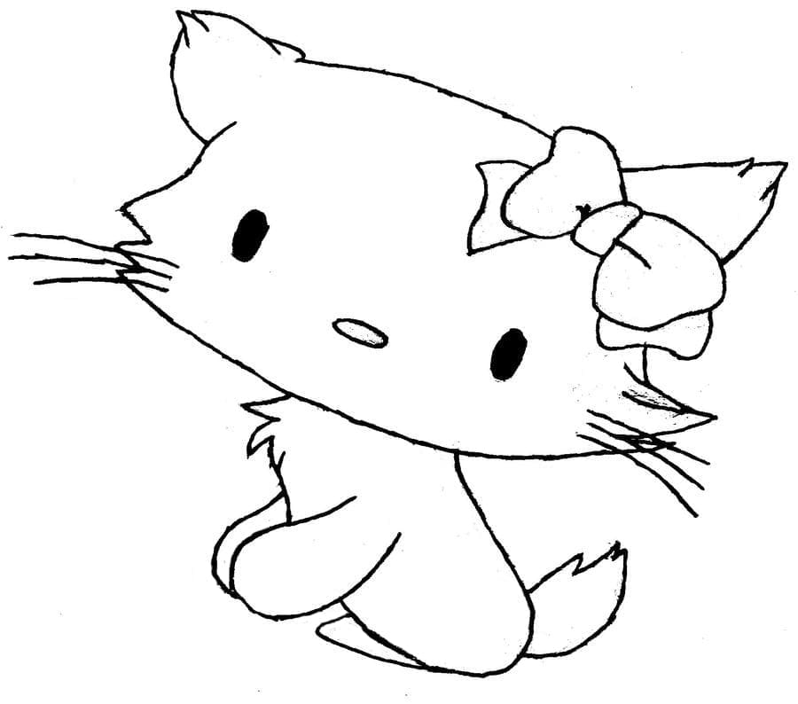 Kolorowanki Narysuj Charmy Kitty Sanrio