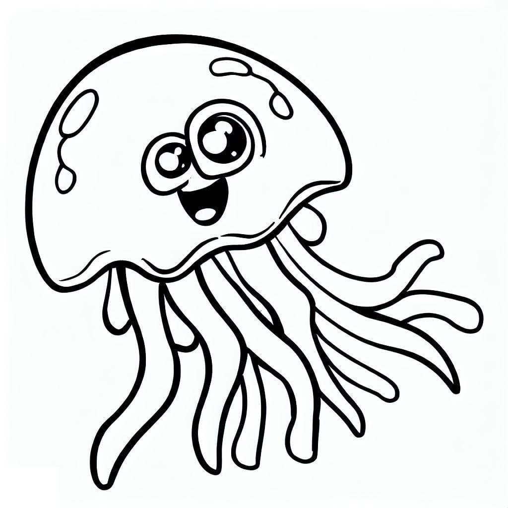 Kolorowanka Zabawne Meduza Pobierz Wydrukuj Lub Pokoloruj Online Ju 