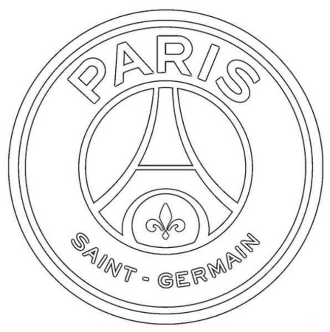 Kolorowanki Paris Saint Germain (PSG)