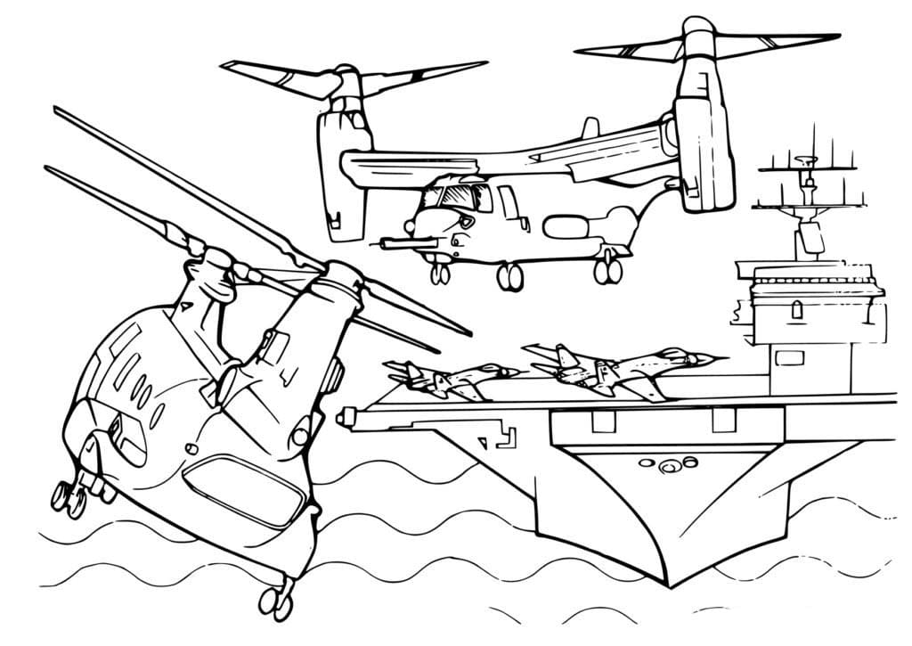 Kolorowanka Narysuj samolot wojskowy wydrukowania za darmo