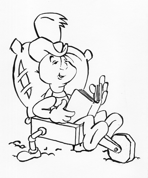 Kolorowanka Obraz Bamse