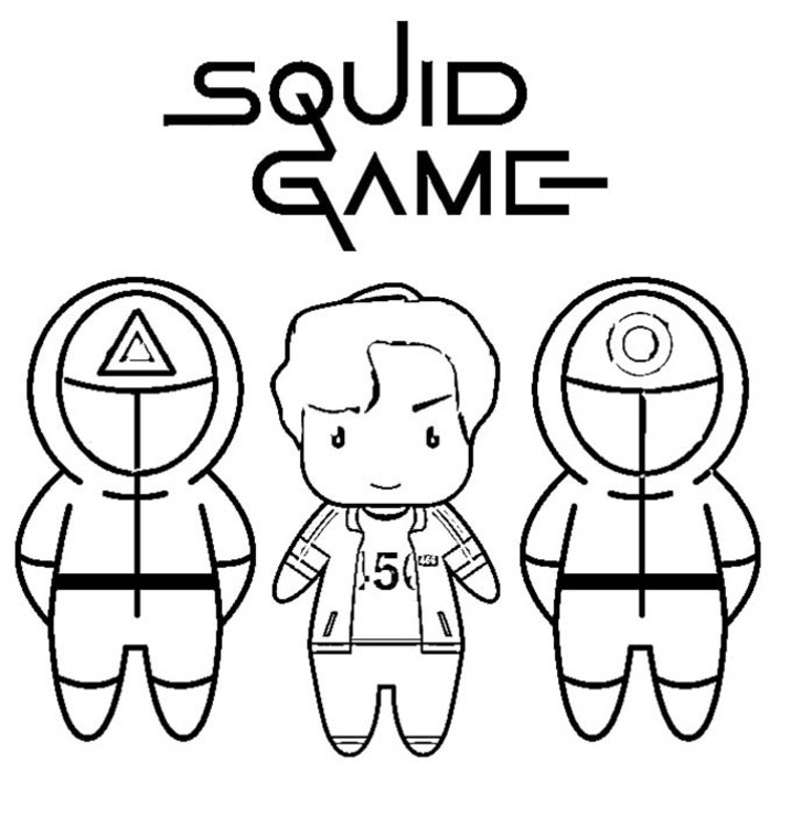 Kolorowanki Squid Game