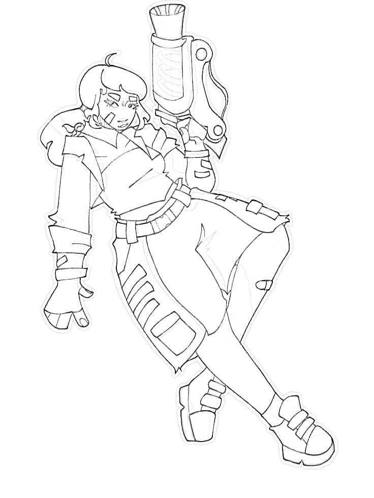 Kolorowanka Narysuj Slime Rancher do druku