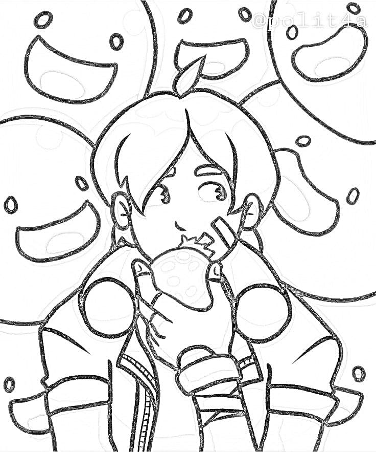 Kolorowanka Narysuj Slime Rancher za darmo dla dzieci