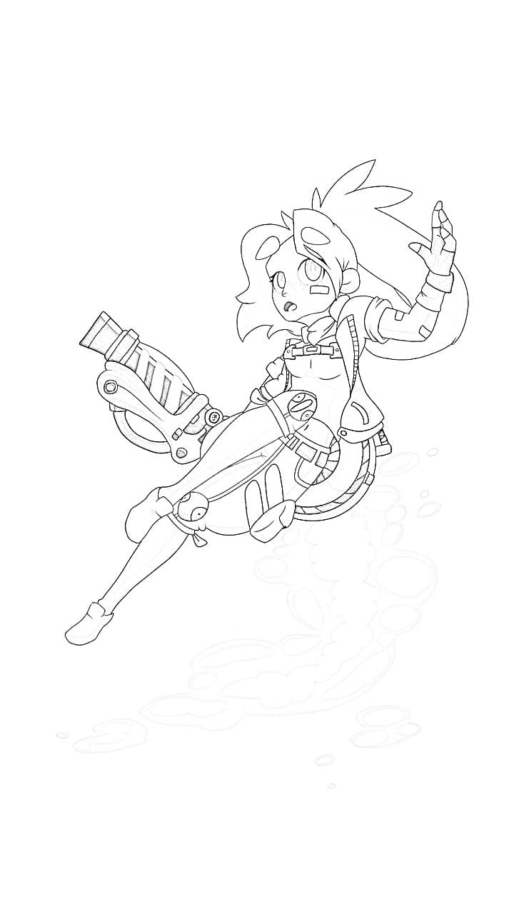 Kolorowanka Slime Rancher do druku