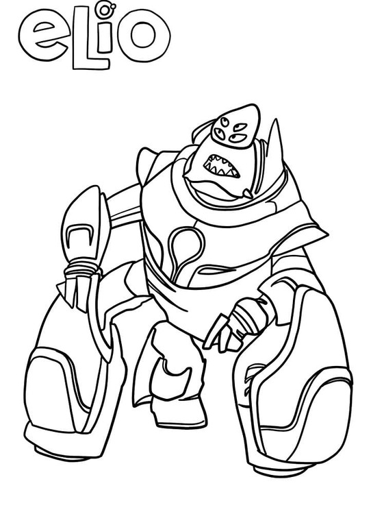 Kolorowanka Elio bezpłatny